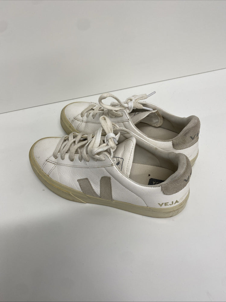 Lovely Veja Campo White Trainers UK 6 CJ001