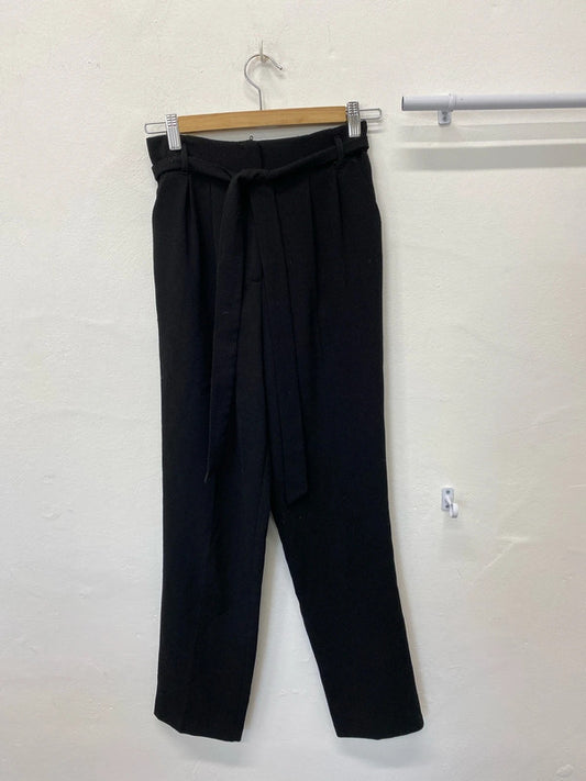 Fabulous black pleated formal trousers UK6 HDR01