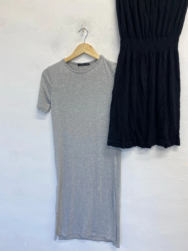 Lovely duo of summer casual dresses boohoo atmosphere UK 10 LK009 #10
