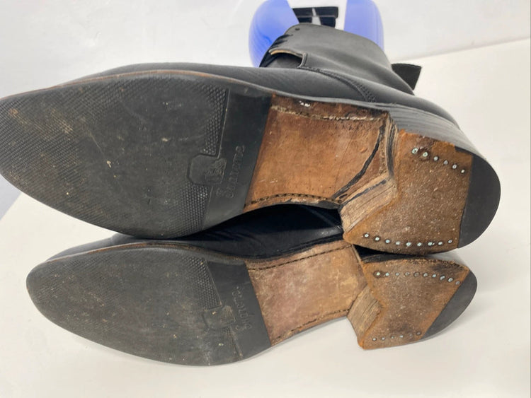 Fabulous Jeffrey West handmade leather ankle boots Uk5 AM011