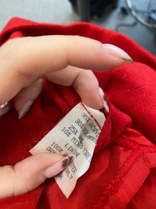 Lovely vintage island republic wool blend midi skirt UK 10 MM005