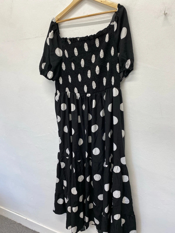 Fabulous Shein midiaxi gypsy summer dress Uk 4xl IM001