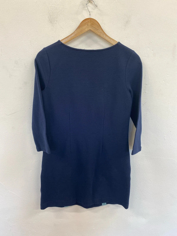 Fabulous Boden ribbed dress classic elegant Uk8 R CD001