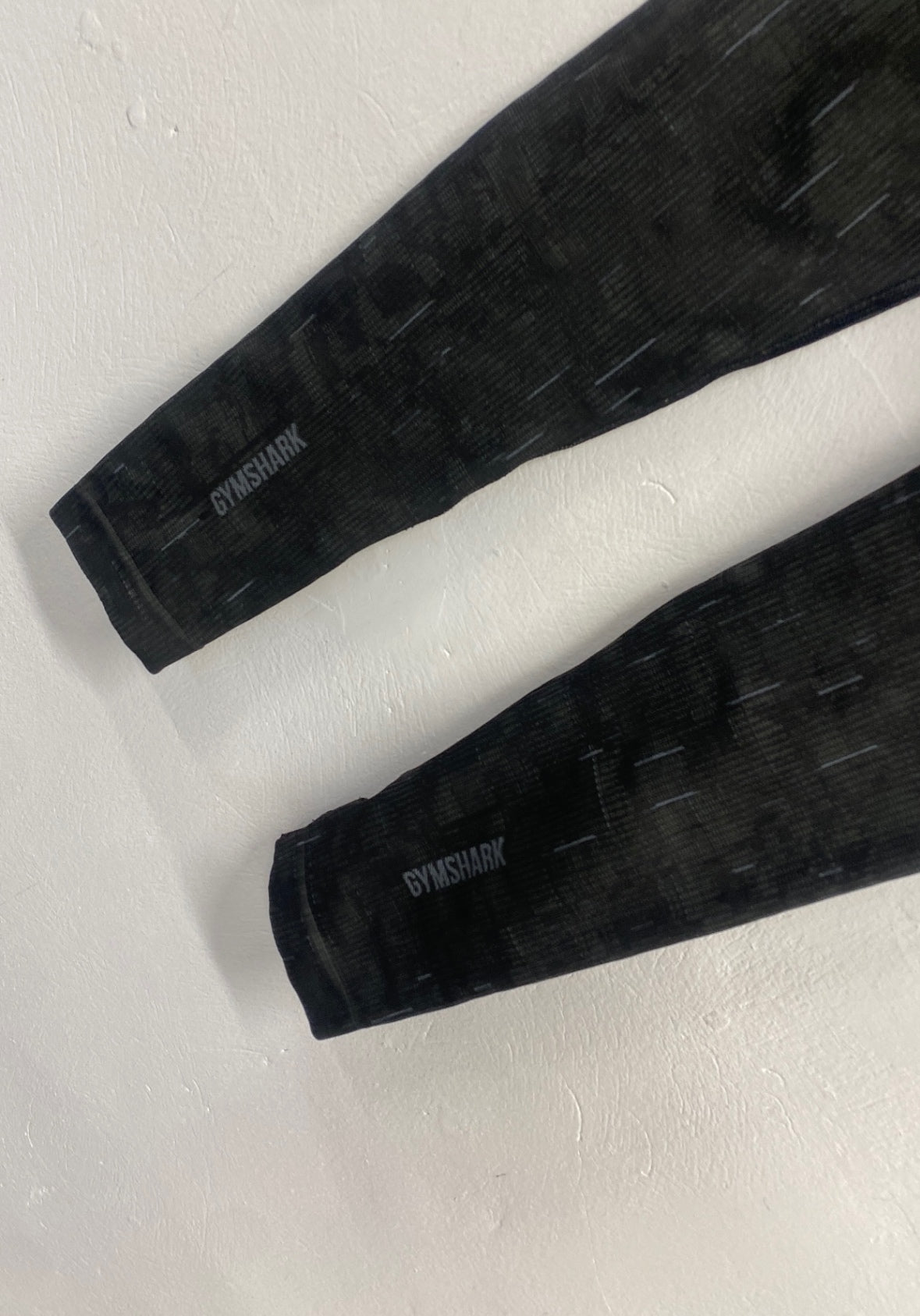 Fabulous Gymshark Leggings UK 8 Light dark grey pattern gym SA514