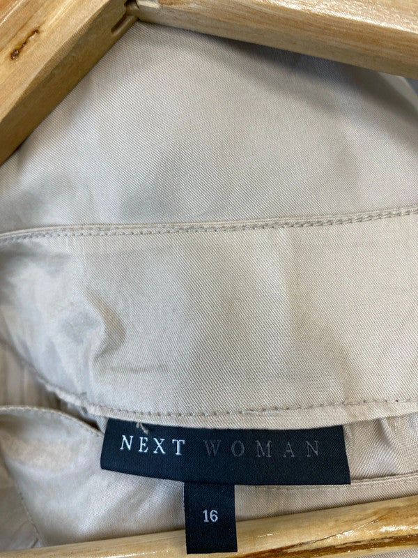 Fabulous Next Woman Slinky classic tunic dress champagne Uk16 KM003
