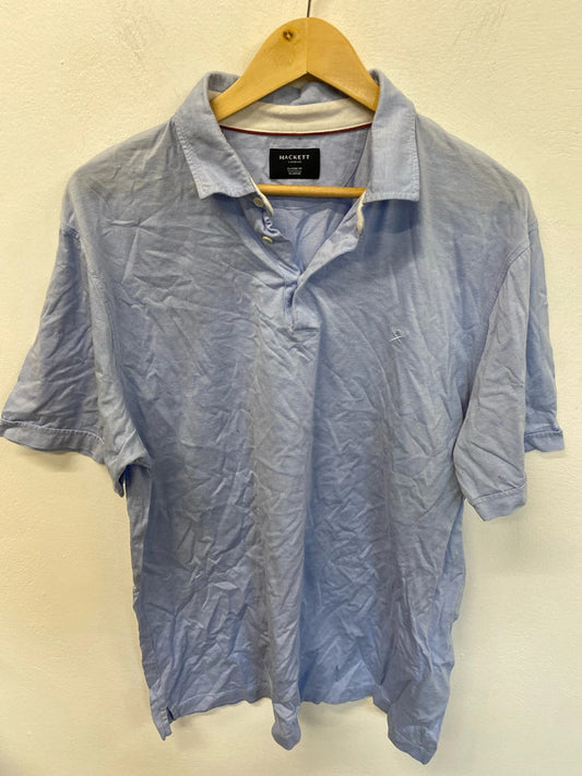 Fabulous Hacket classic fit blue polo shirt size XL KD001