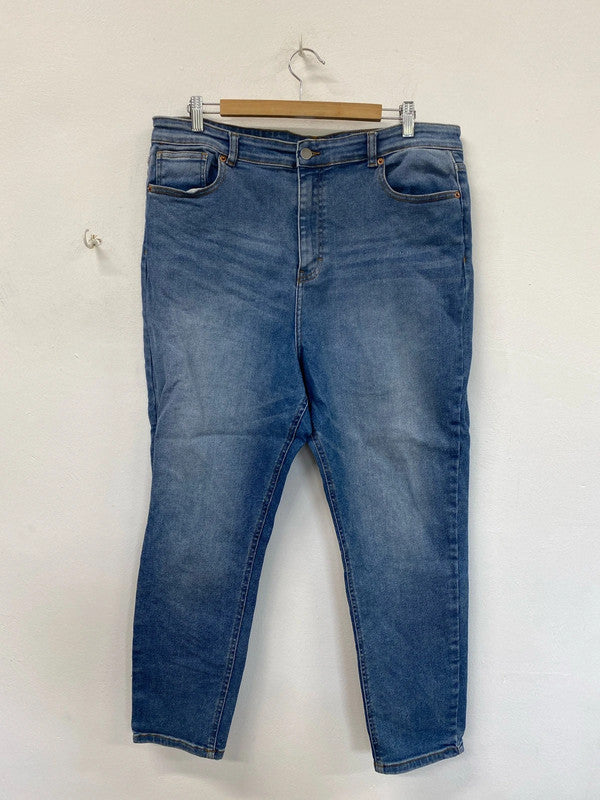 In The Style Fab Straight Cut Jeans UK 22 RM002