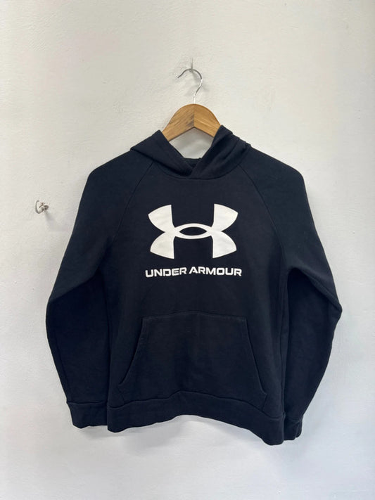 Classic Under Armour black hoody pullover YLG NC001