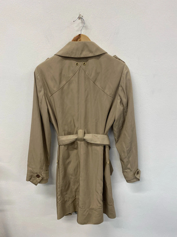 Per Una Chic Beige Trench Coat UK 14 KS003
