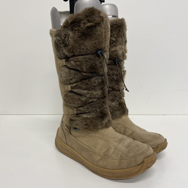 Mammal Rare Squaw Snow boots EU 37 (UK 4) Taupe Suede & Suede Vintage MM005