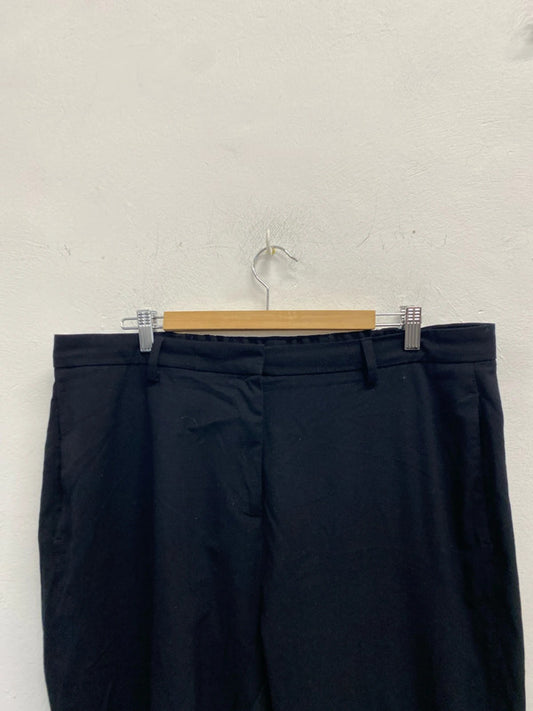 Lovely M&S black office trousers UK 18 r KN002
