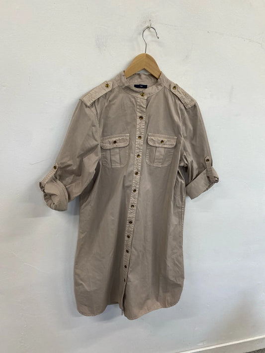 Fabulous Gap shirt dress uk 14 NC001