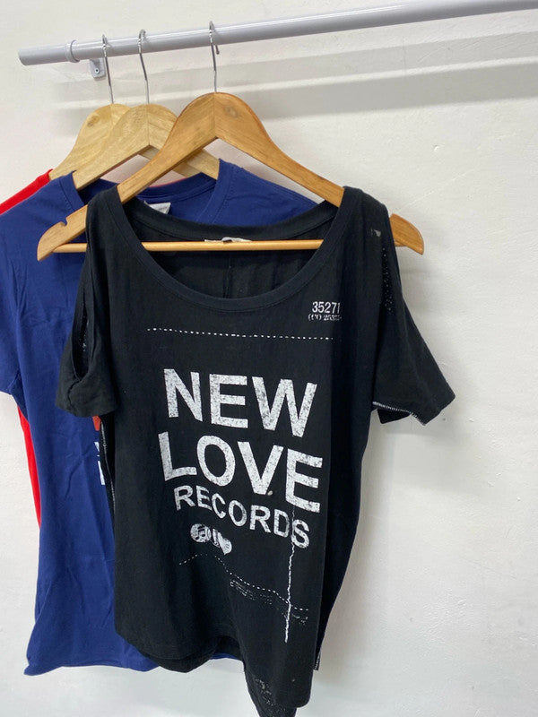 Fabulous Bundle of ladies summer t shirts 10-14 Shein River island SG090