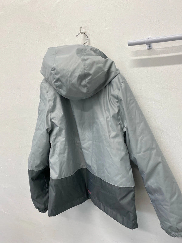 Fabulous girls Wedze winter coat age 12 grey & pink JB001