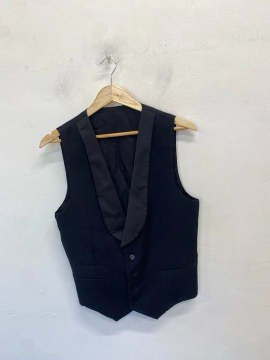 Lovely H&M black waistcoat men’s chest 48 XL RR002
