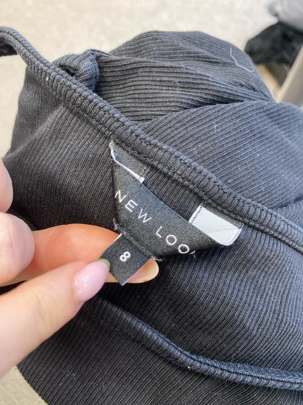 Lovely summer tops bundle h&m next grey black UK 6-8 #6 LK009