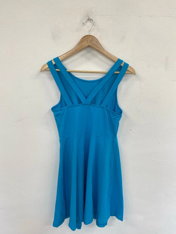 Beachtime Cute Cerulean Blue Mini Dress UK 14 LW005