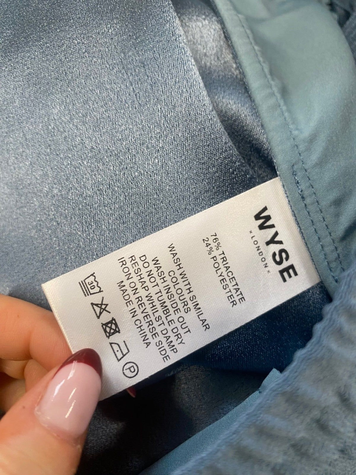 Stunning Wyse London Wide leg cropped trousers UK 16 Teal FM547