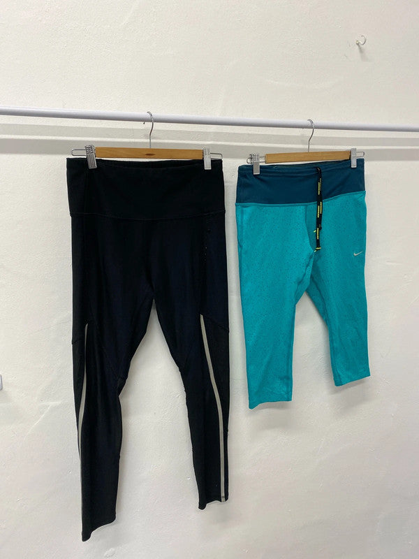 Fab duo of activewear Leggings Rbx & Nike Dri fit UkM #8 JB001