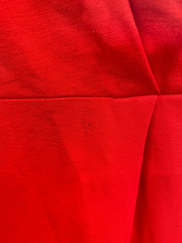 Great Plains Stylish Red Jersey Balloon Dress Size M LW005