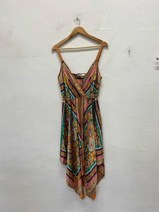 Fabulous Indian vibes summer gypsy boho dress UkL KN003