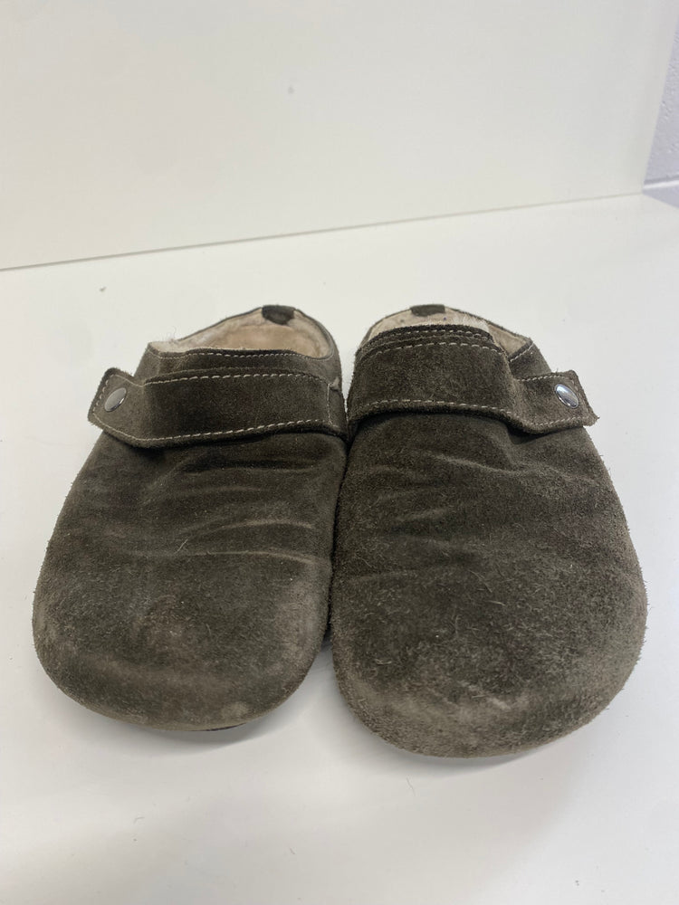 Reiss ambler shearling lined suede slippers Uk4 SS002