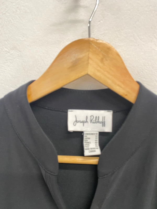 Lovely Joseph Ribkoff Black White Military Jacket UK 12  KM004