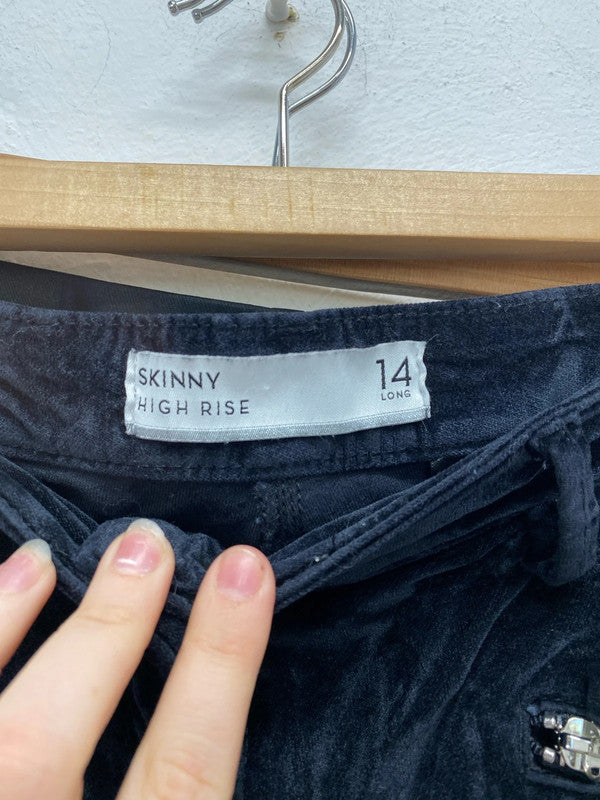 M&S Fabulous Black & Navy Bottoms Duo UK 14 #21 KM005