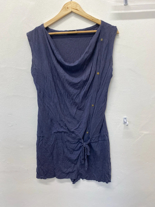 Fabulous Blue Bench Y2K surfer dress beach Uk10 loose fit WS001