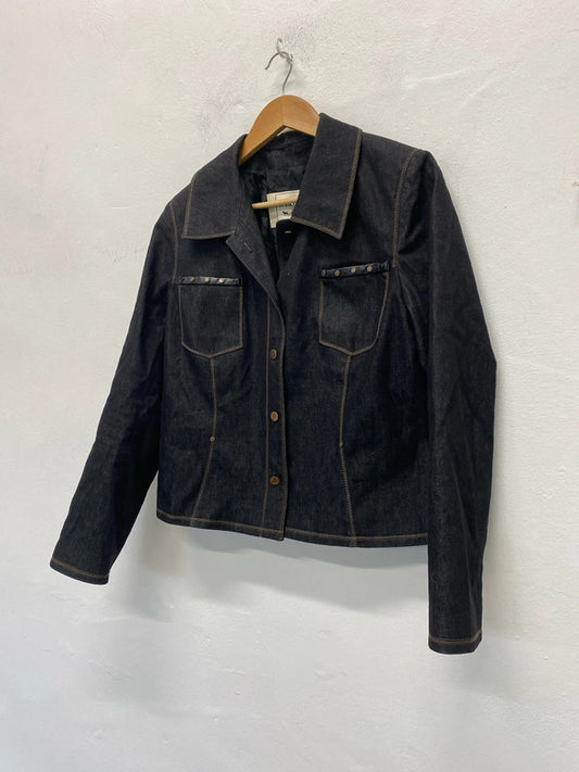 Fabulous Soft denim western jacket by Weill Uk14 JB005