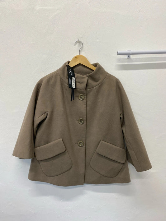 Fabulous M&S Autograph Sable coat cape Uk8 classic LD003