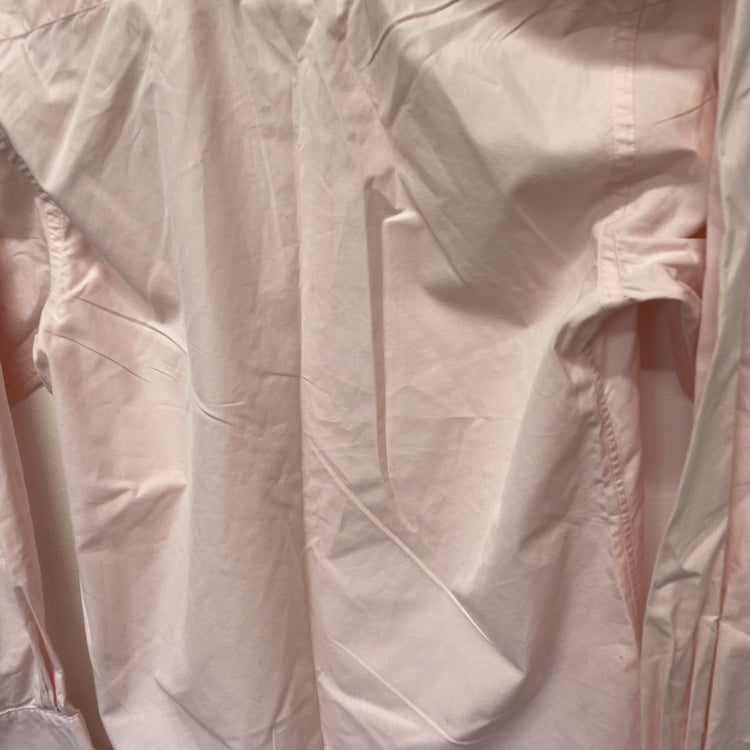 Women's Pink Thomas Pink smart shirt longer shaped back hem Uk8 Twill CN001