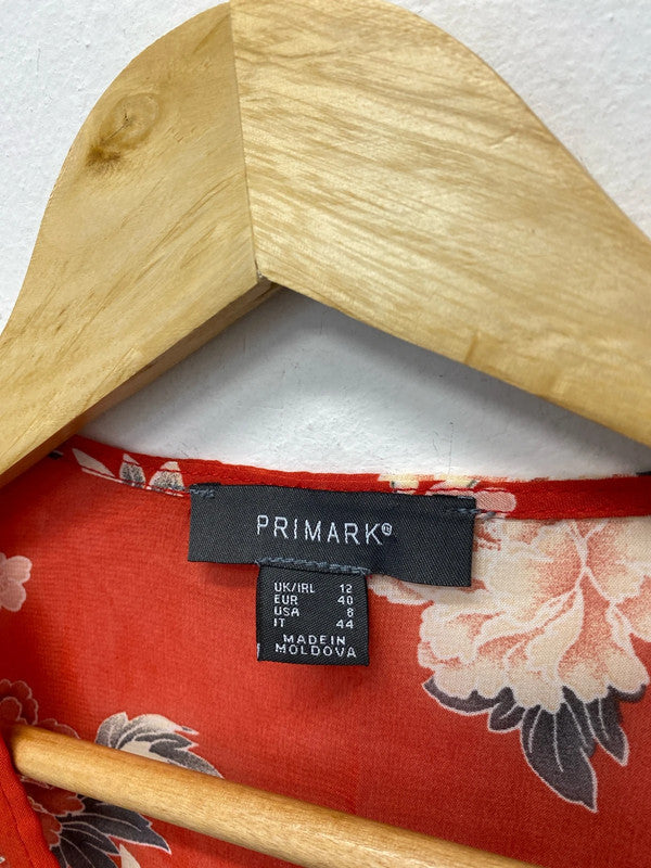 Fabulous Primark semi sheer kimono pool cover or party top Uk12 MB001