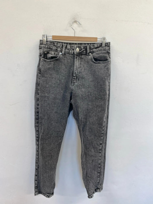 Primark Denim Co Stylish Grey Straight Cut Jeans UK 12 LN001
