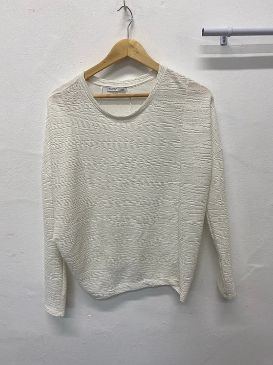 Fabulous Zara Lightweight Bone white jumper UkS JB001