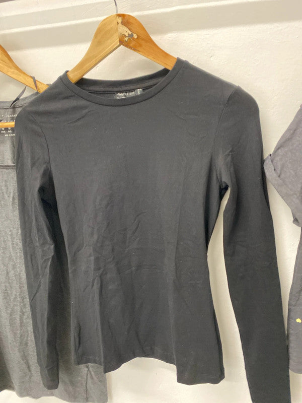 Fabulous Trio of T shirts classics Uk8-10 Asos M&S #5 JH001