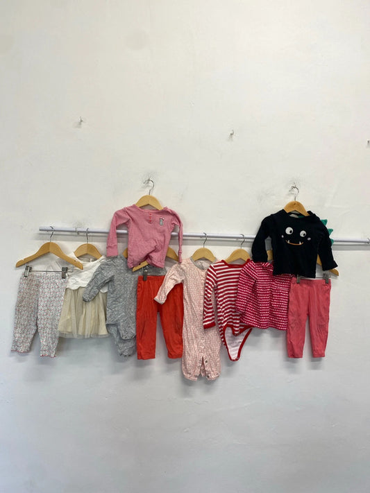 Gorgeous baby girl bundle colorful cute carters John Lewis 9-12m AL002 #4