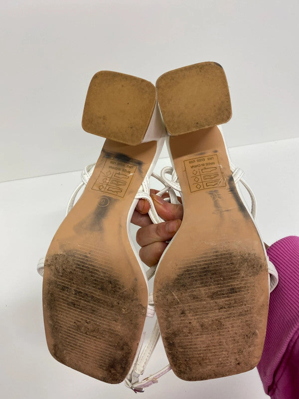 Fabulous Glamorous block heel samples UK6 classic summer KS002