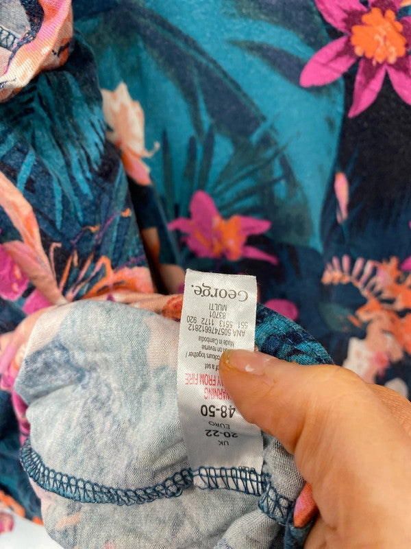 Fabulous Tropical pyjamas cropped bottoms & top summer chill #108 LK006