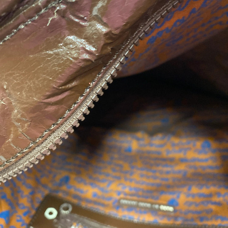 Fabulous Vintage Brown shopping bag Marc by Marc Jacob’s NS003