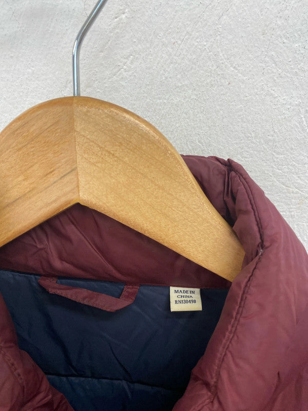 Fabulous lightweight maroon puffer jacket Jack Wills UkLarge men’s GW001
