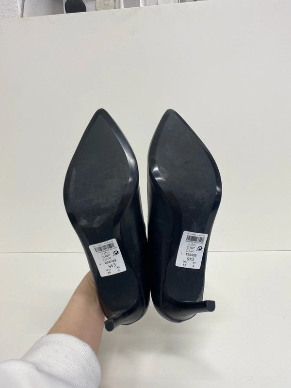 Next Fabulous Leather Animal Print Heels UK 7 KM005