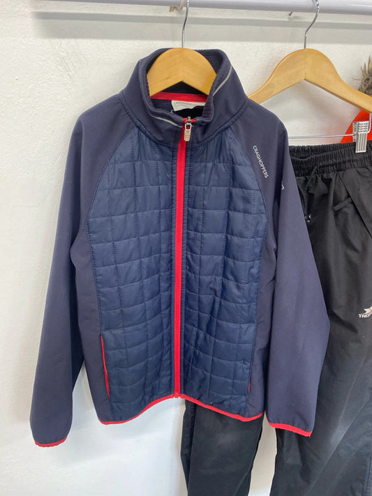Fabulous bundle of kids coats Monsoon Craghoppers 9-10y #18 AG006