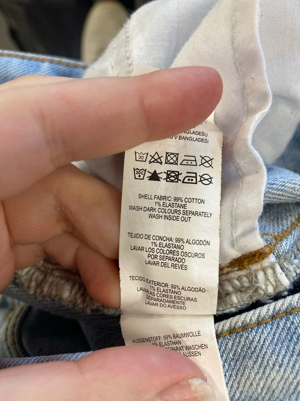 Denim Co Fabulous Light Blue Jeans Duo UK 10 #2 LN001