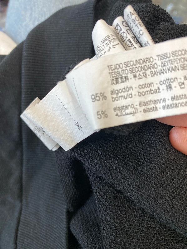 Fabulous ladies cropped sweatshirt pewter pan collar UkM LB010