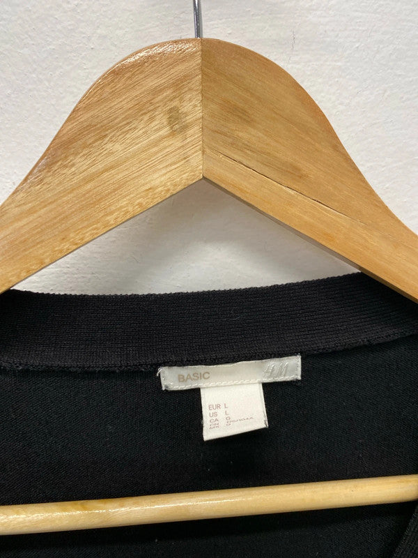 Fabulous Duo of Black knit wardrobe essentials H&M UkL Cardigan & top  #22 KM003