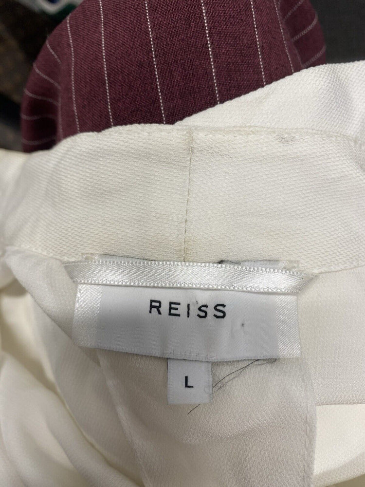 Reiss white summer jacket UK L NE001