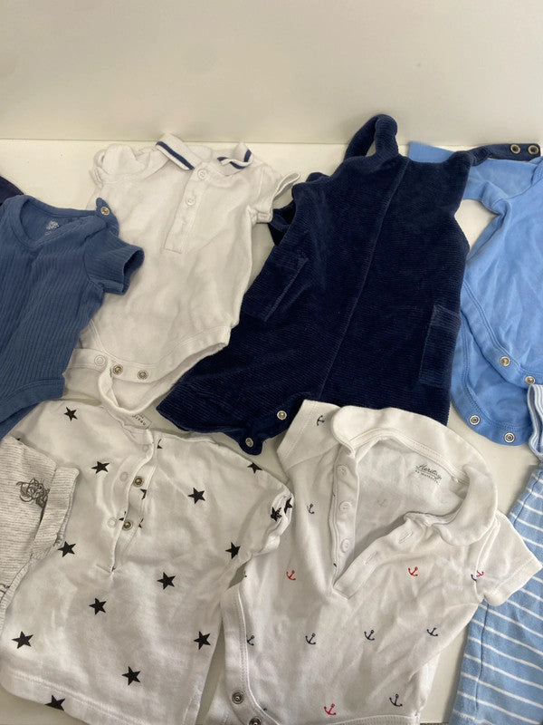 Gorgeous baby boy bundle blues Fred & flo newborn up to 1m EW005 #6