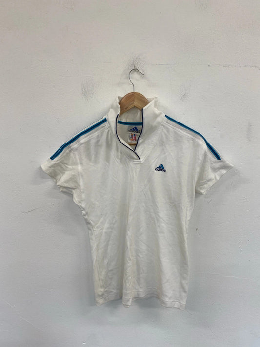Adidas Vintage Polo Shirt UK 10 LW005