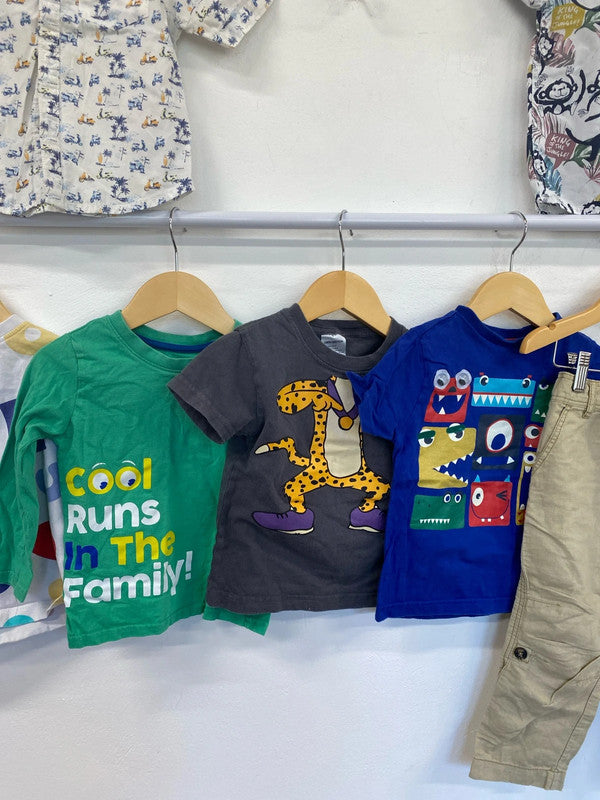 Boys 2-3 Years Fun & Colourful Bundle #27 LN001